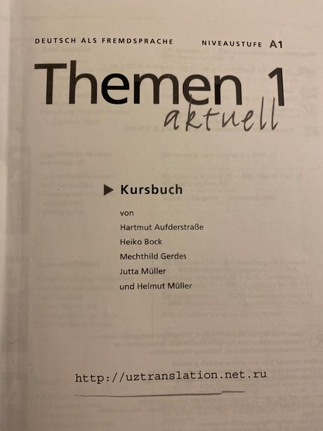 Themen 1 aktuell - kursbuch,