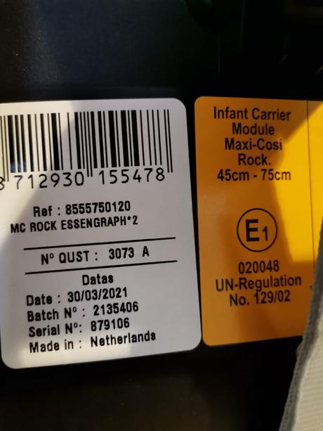 Autosedacka 0-13 kg, maxi cosi