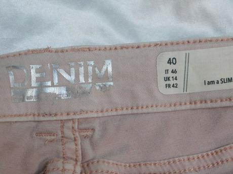 Damske strečove slim rifle, denim,40