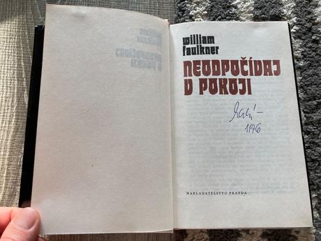 Neodpočívaj v pokoji prvé vydanie 1974,