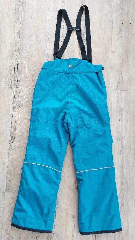 Tyrkysové lyžiarske nohavice, 152