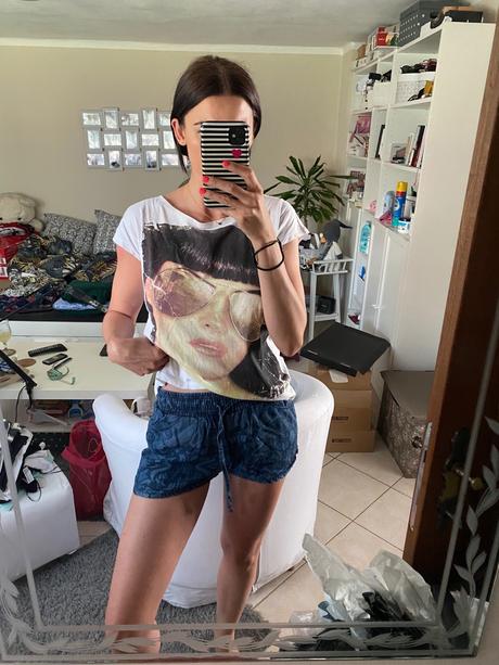 Riflove vzorované kraťasy, amisu,s