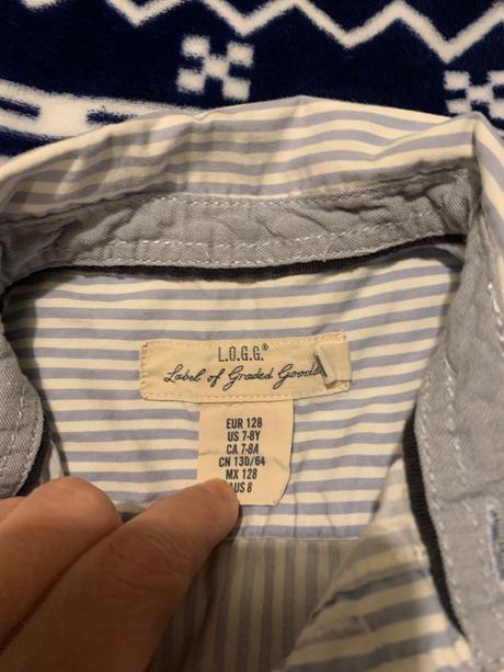 Košeľa h&m v.128, h&m,128