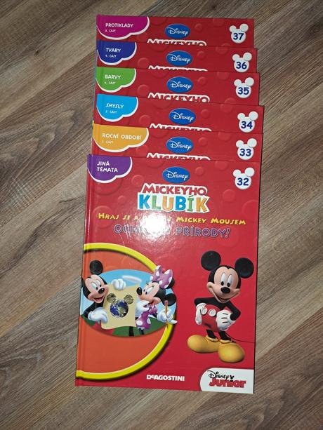 Knihy mickeyho klubík, 