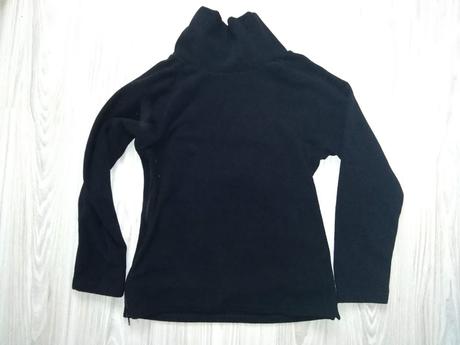 Čierna dámska mikina na nosenie s nosičom č. m, m