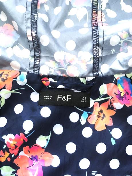 Pláštenka do dažďa f&f& veľ.s, f&f,s