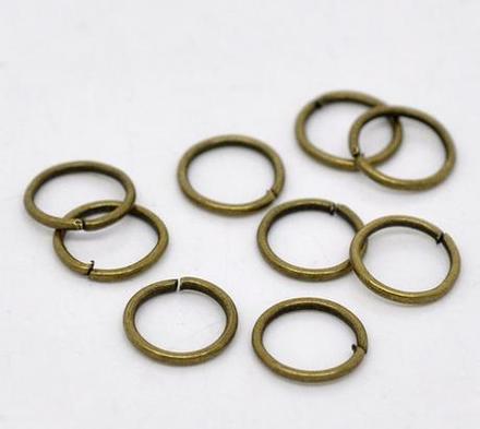 Spojovacie krúžky 9 mm - balenie 10 kusov, 