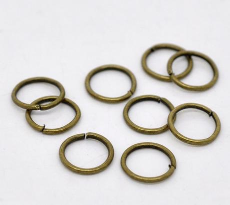 Spojovacie krúžky 9 mm - balenie 10 kusov,