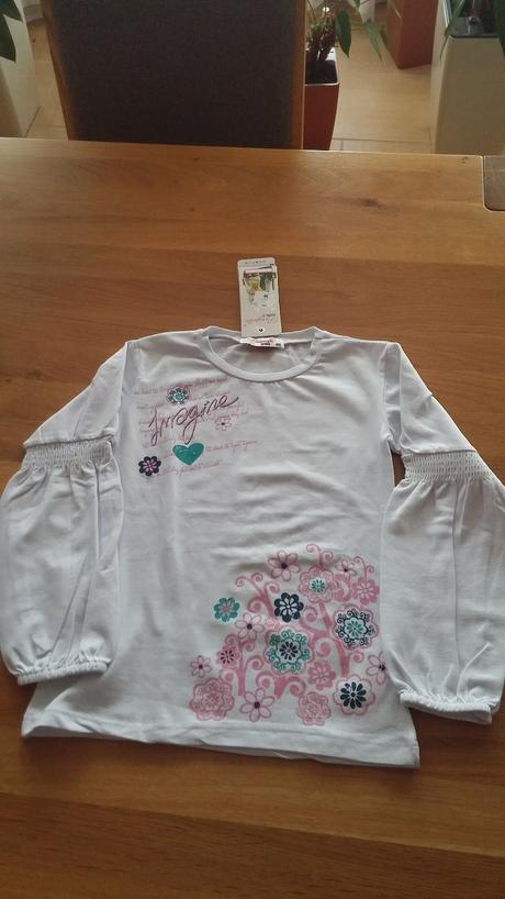 Dievčenské tričko s visačkou, v. 128, 128