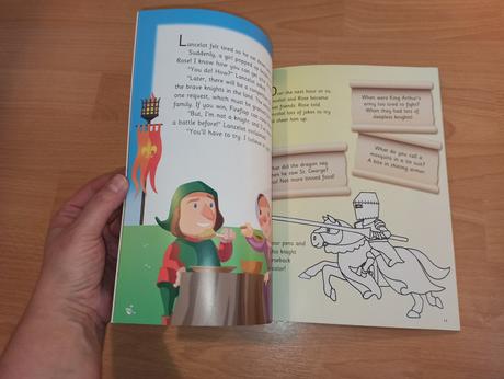 Knights of camelot with stickers,