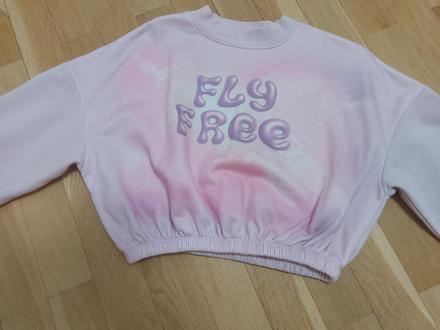 Crop top mikina 158-164, h&m,158