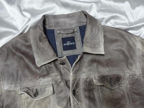 Luxusná kožená bunda, xxl