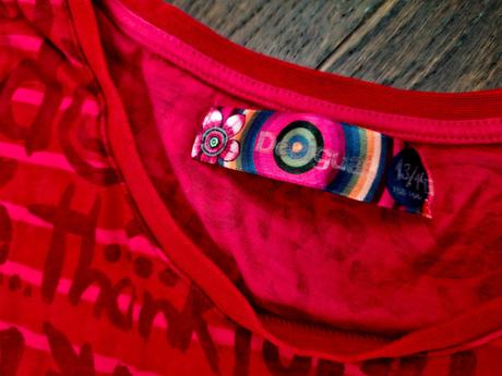 Nadherna tunika desigual flitrovany motyl 158/164, desigual,164