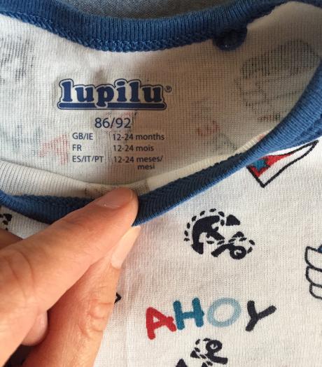 Biele námornícke body lupilu s dlhým rukávom, lupilu,86