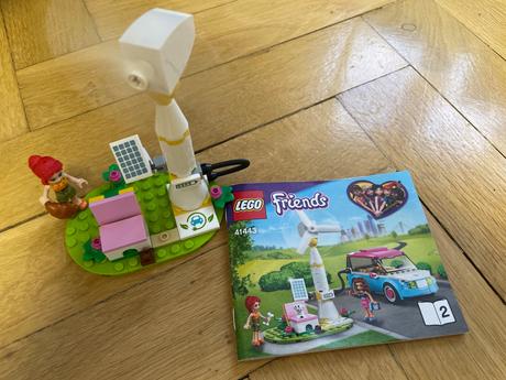 Lego friends elektrické auto olivia 41443, 