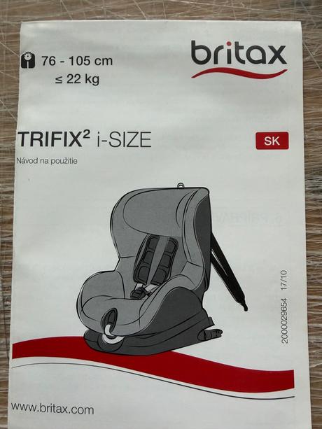 Autosedačka britax, britax