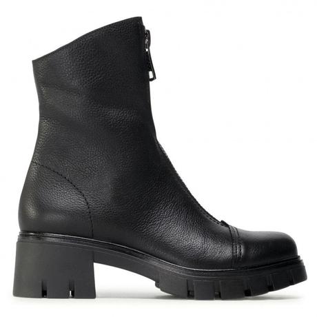 Dámske kožené čižmy simen na zips 22500530 z,b, ca, 38 / 39 / 40 / 41