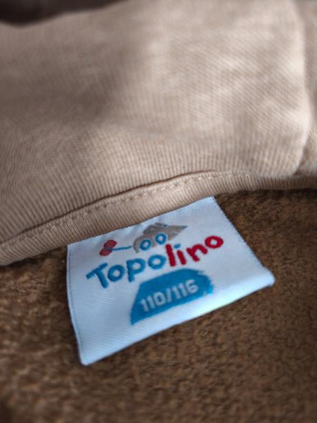 Mikina topolino 110-116 hneda, topolino,110
