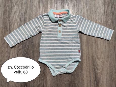Body s dlhým rukávom pre chlapca, coccodrillo,68