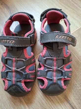 Sandále športové lotto pekný stav, lotto,27