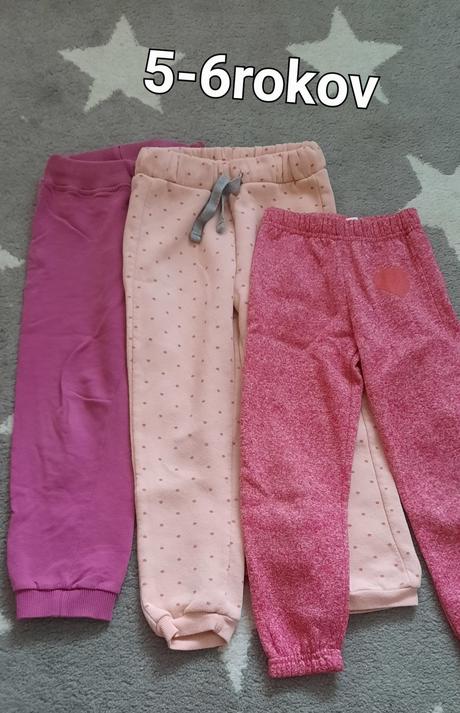 Teplaky 5-6 rokov 110-116, 110