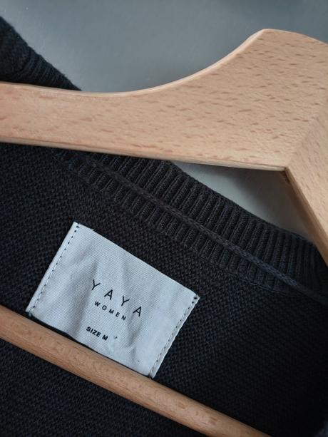 Yaya woman tmavo zelený cardigan m-l, m