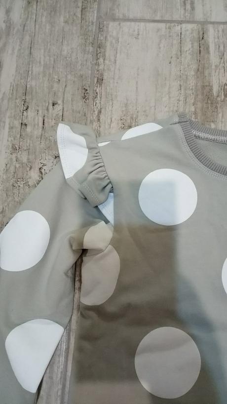 Siva gulickova mikina handmade, 98