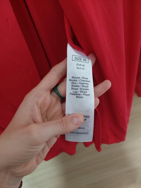 Cyklamenova bluzka zn. orsay velkost 40, orsay,40