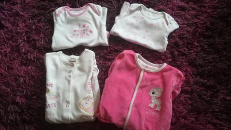 Dievčenský balík 0-6mesiacov, 50–62