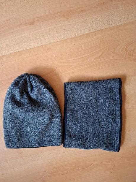 Set obojstranná čiapka s nákrčníkom, 