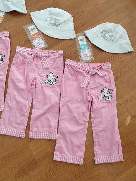 Komoletik nohavice a klobucik 98-116, original marines,104