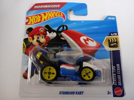 Hot wheels - mario standard kart,