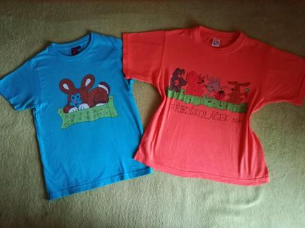 Tričká 1+1, /7-8 rokov/, 140