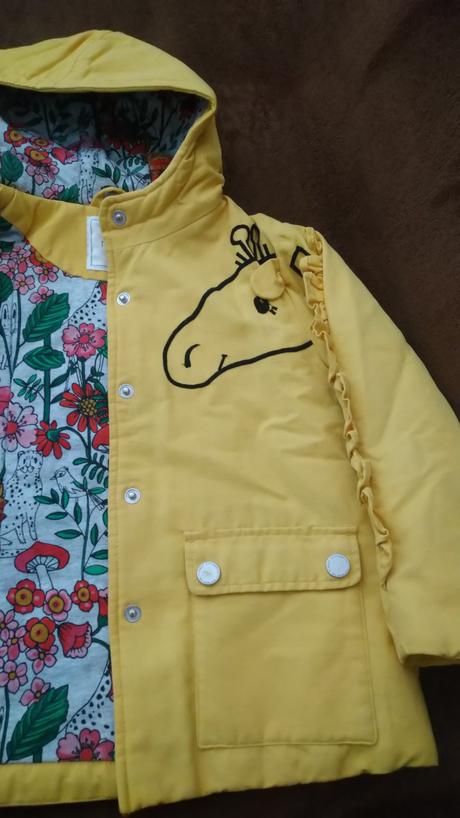 Dievčenská bunda žirafa, next,110