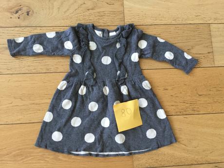 Bodkované šatky hm, h&m,80