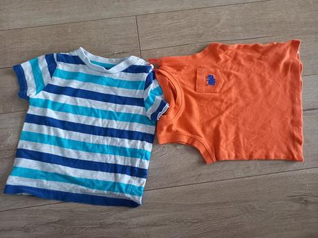 Tričko+tielko, f&f,80