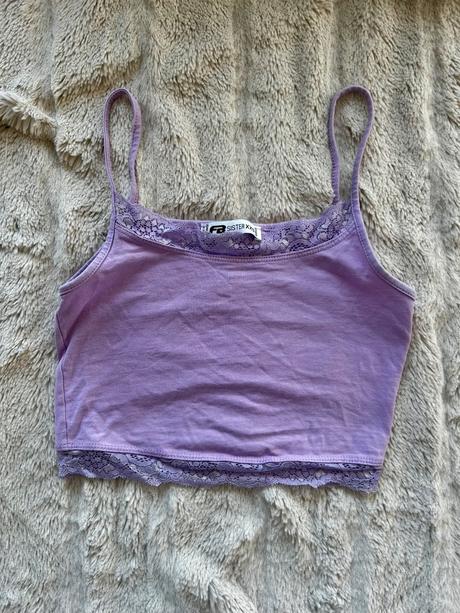 Crop top tielka a trička, xs