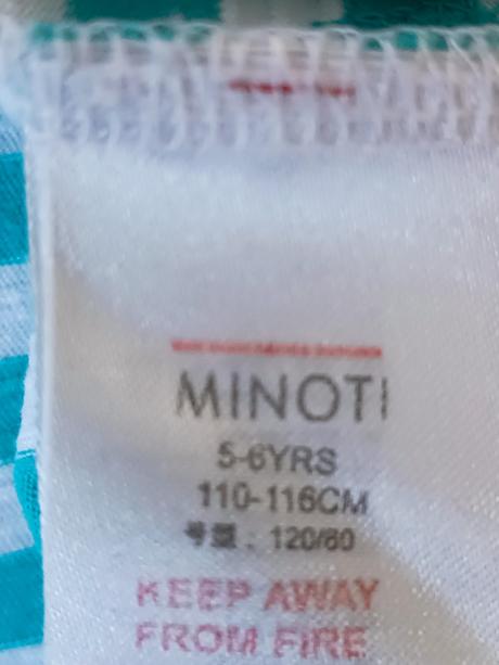 Tričko s krátkym rukávom, minoti,110