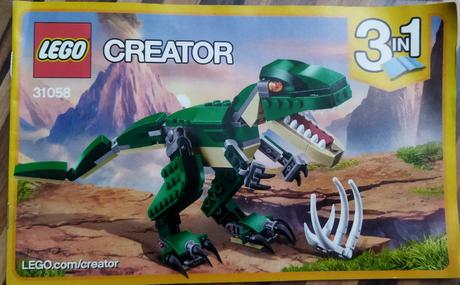 Lego creator uzasny dinosaurus 31058, 