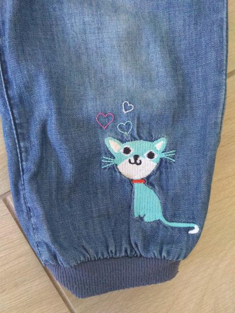 Tenké gate s mačičkou, h&m,80