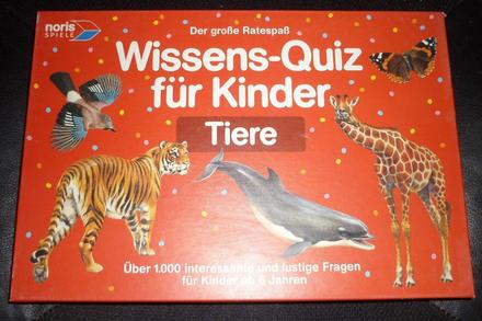 Hra tiere- wissens quiz - v nemcine- od 6 rokov,