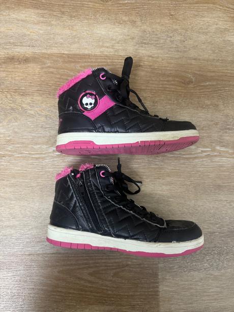 Zateplené topánky monster high na zips, 33
