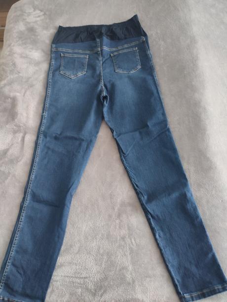 Tmavomodre tehotenske nohavice, xxxl