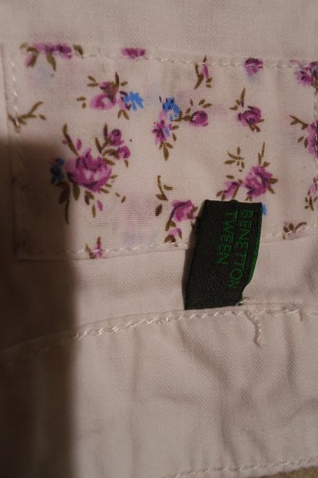 Kraťasy na traky benetton 116/122, benetton,122