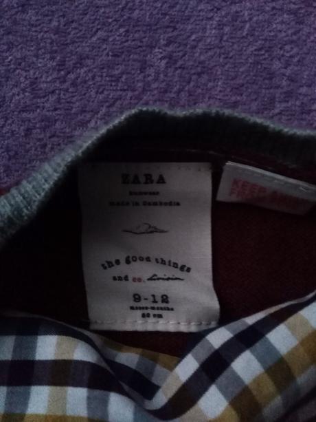 Svetrík pre fešáka, zara,80