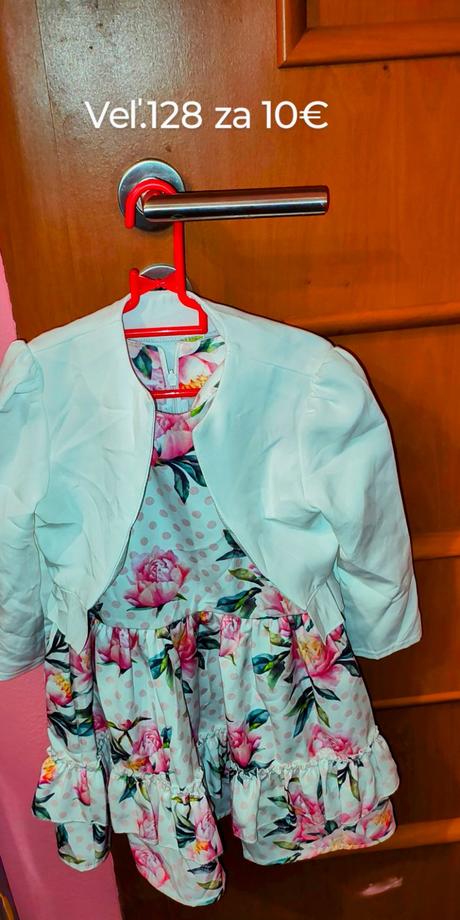 Spoločenské šaty veľ.128, 128