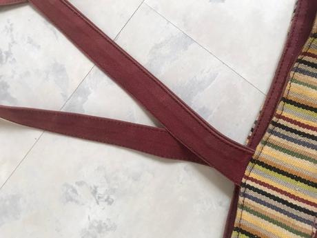 Textiná podšitá taška, 