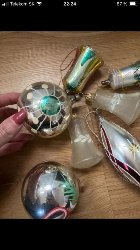 Sklenené vianočné ozdoby, 