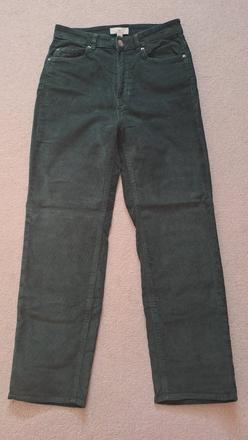 Zelené medžestráky veľ.38, h&m,38