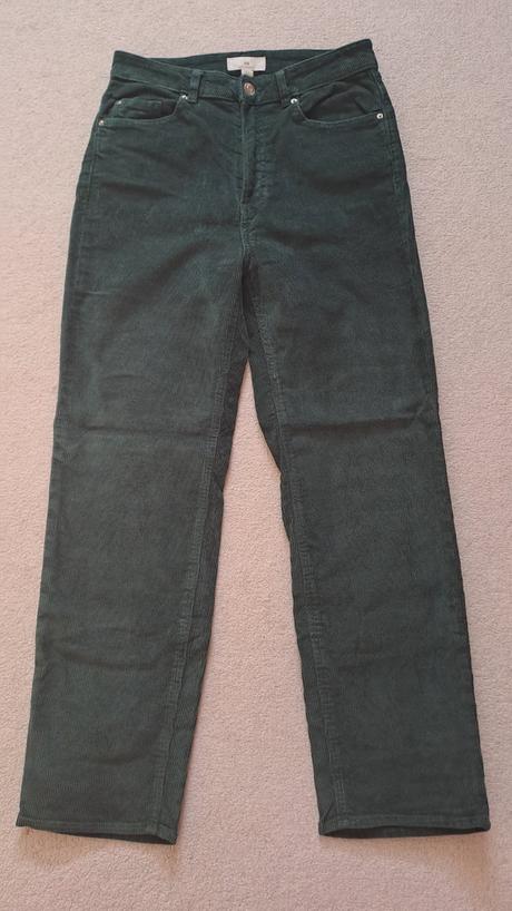 Zelené medžestráky veľ.38, h&m,38